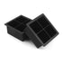 AussieSuperStore Homeware Supplies Silicone Jumbo Rocks Blocks Ice Cube Trays Silicone Jumbo Rocks Blocks Ice Cube Trays | Kitchenware Gifts CB4SQUAREICEPACKX2